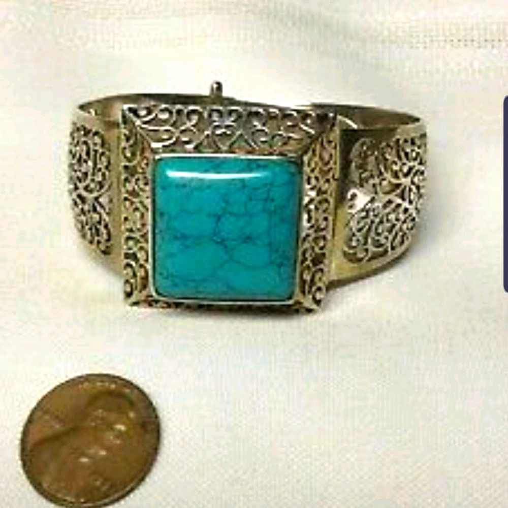 Sterling silver bangle bracelet